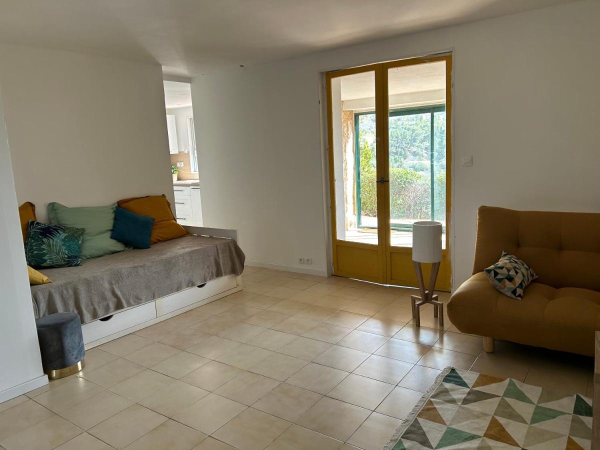 Grand T2 Bis Avec Terrasse Et Vue Apartman Portel-des-Corbieres Kültér fotó